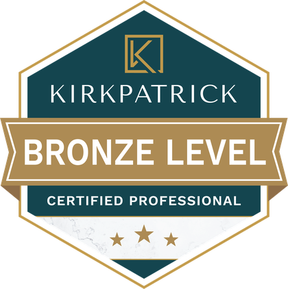 Kirkpatrick Bronze Level Certified Professional